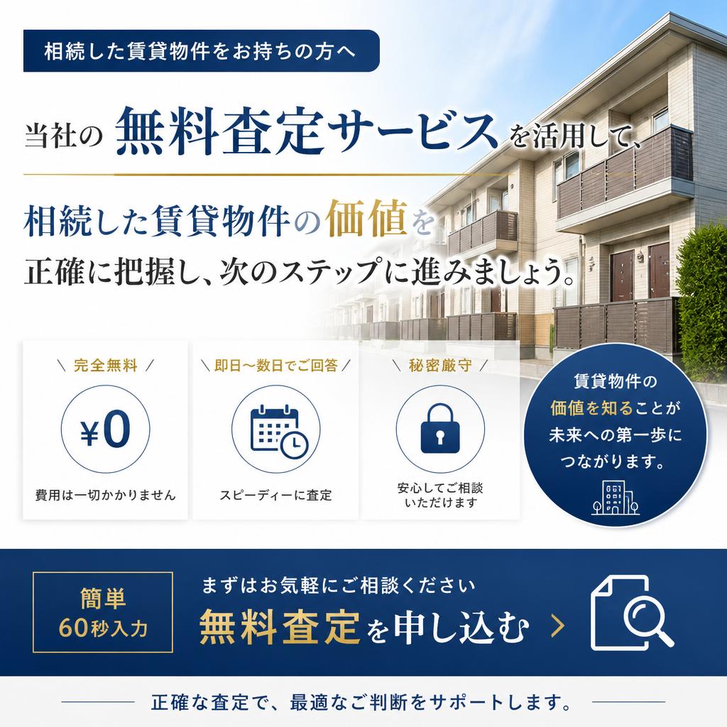 無料査定のお願い