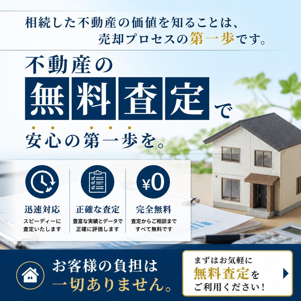 無料査定サービスのご紹介