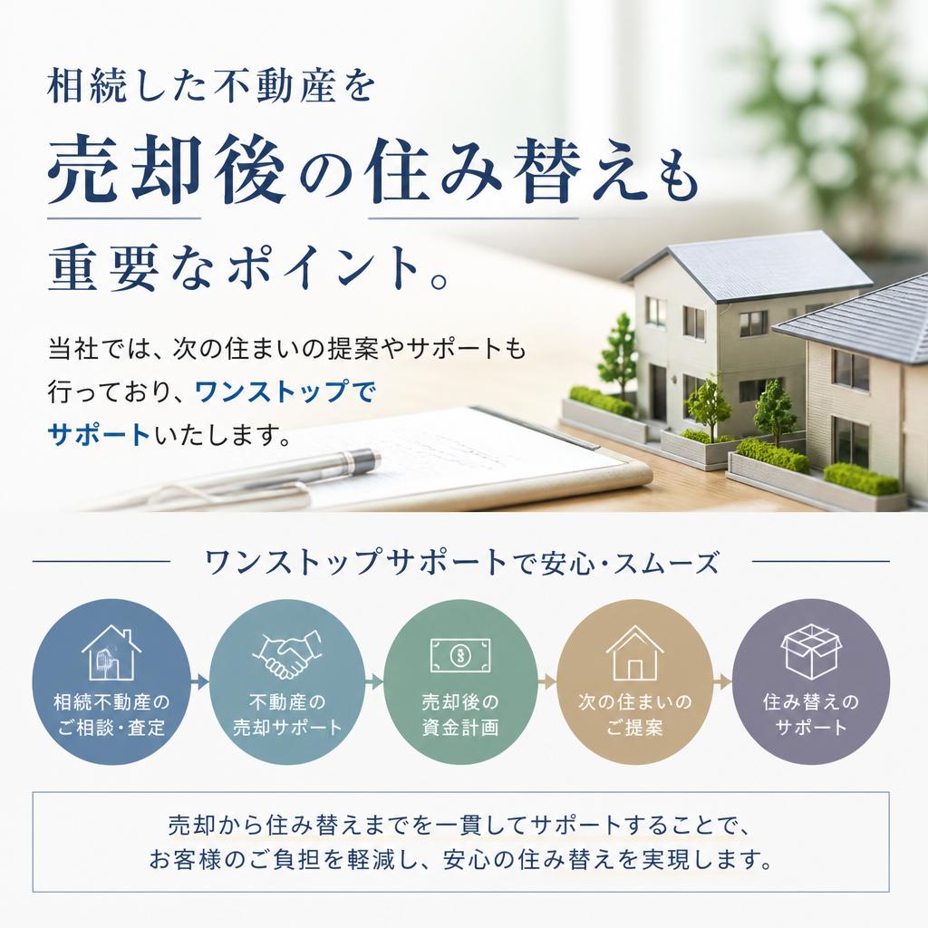 住み替えサポートもお任せください